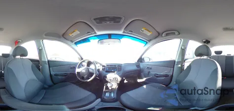 2010 Kia Rio Lx from USA, damaged, VIN KNADH4A37A6639658